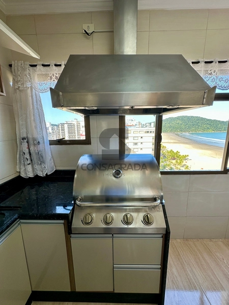 Apartamento frente para o mar em Praia Grande no Canto do Forte.: 13ª foto da galeria de imagens do imóvel