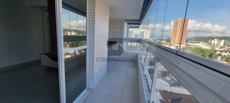 Apartamento na Praia Grande no Bairro Guilhermina.: 4ª foto da galeria de imagens do imóvel