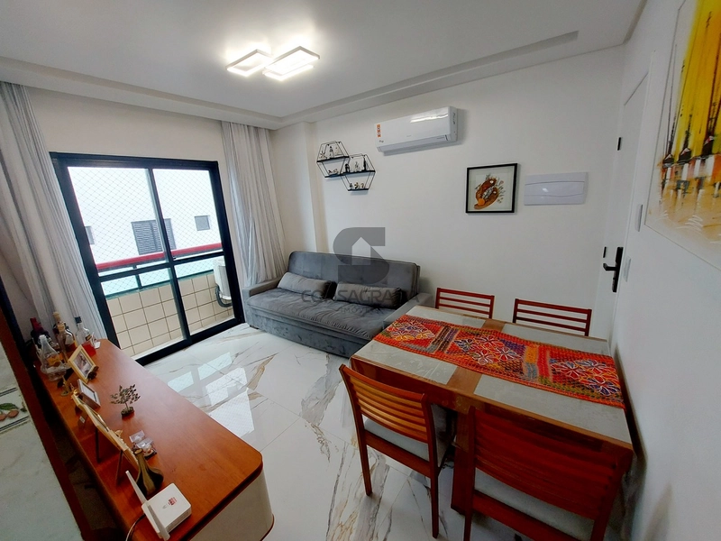 Apartamento na Praia Grande no Maracanã.: 2ª foto da galeria de imagens do imóvel