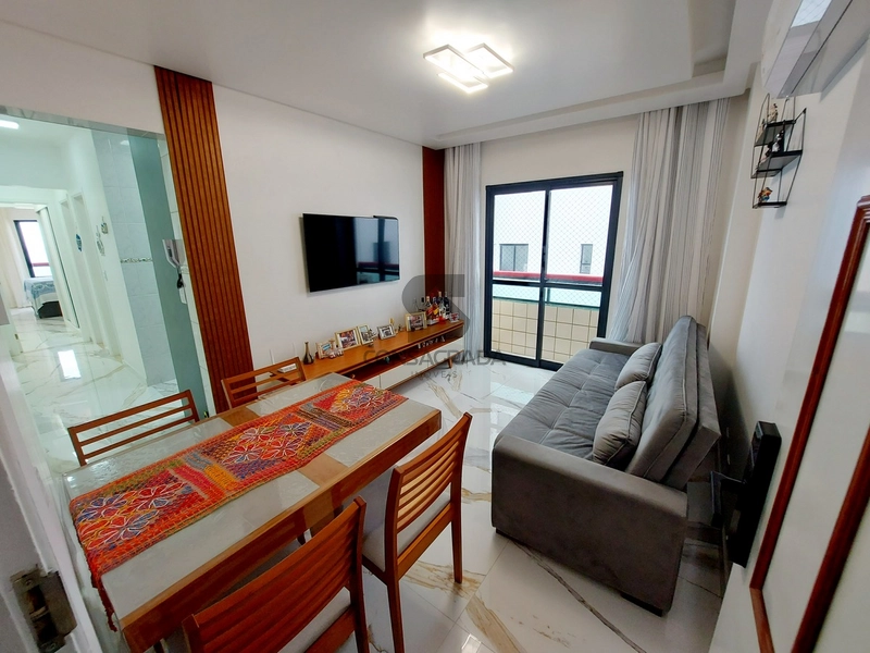 Apartamento na Praia Grande no Maracanã.: 1ª foto da galeria de imagens do imóvel
