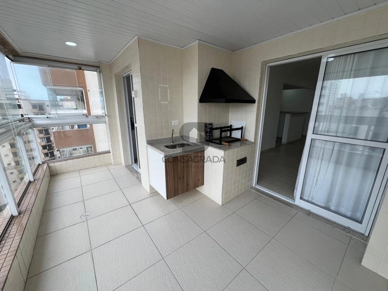 Apartamento na Praia Grande no Bairro Vila Tupi.: 1ª foto da galeria de imagens do imóvel