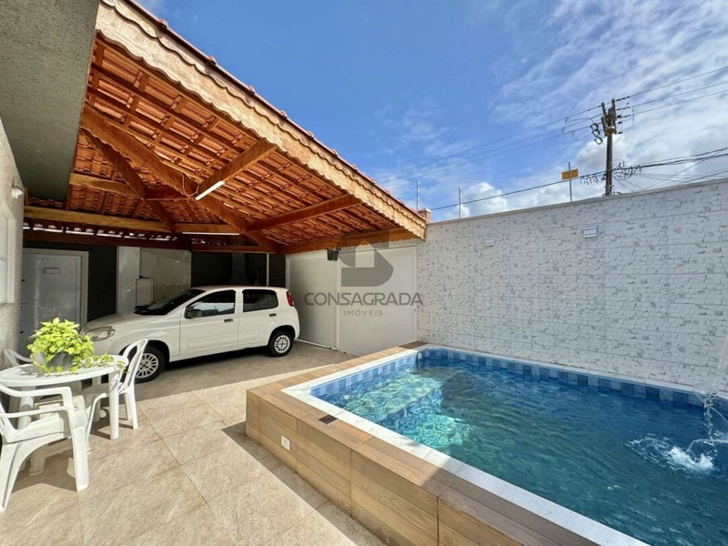 Casa na Praia Grande no Bairro Vila Tupi.: 1ª foto da galeria de imagens do imóvel