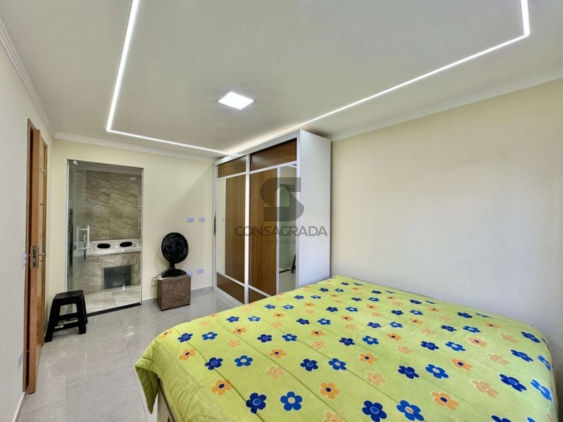 Casa na Praia Grande no Bairro Vila Tupi.: 18ª foto da galeria de imagens do imóvel