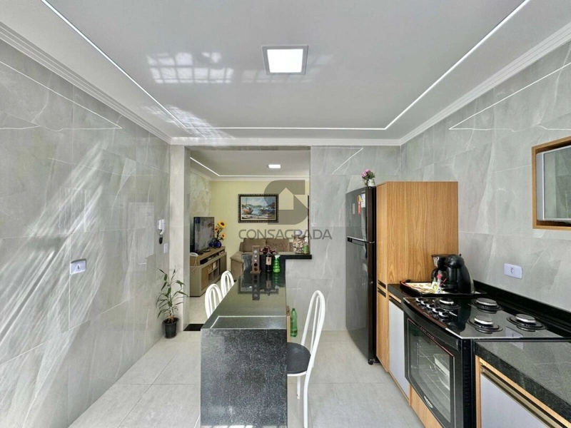 Casa na Praia Grande no Bairro Vila Tupi.: 13ª foto da galeria de imagens do imóvel