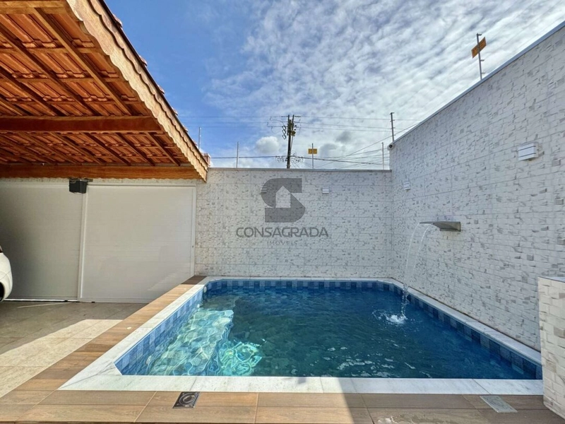 Casa na Praia Grande no Bairro Vila Tupi.: 4ª foto da galeria de imagens do imóvel