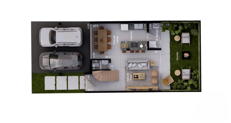 Casa à venda no Villa Verdi Paineiras em Campinas - Um projeto moderno e exclusi: 21ª foto da galeria de imagens do imóvel
