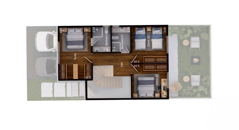 Casa à venda no Villa Verdi Paineiras em Campinas - Um projeto moderno e exclusi: 22ª foto da galeria de imagens do imóvel