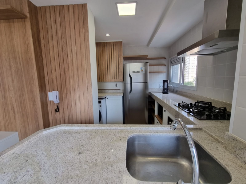 Apartamento a venda ou locação no Cambuí em Campinas, já todo mobiliado, portei: 6ª foto da galeria de imagens do imóvel