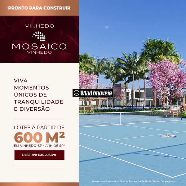 Terrenos à venda Condomínio Mosaico Vinhedo A partir de R$ 890,00 o m²: 9ª foto da galeria de imagens do imóvel
