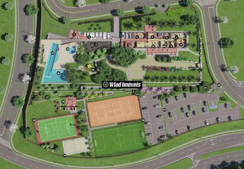 Lotes à venda no Alphaville Dom Pedro Zero Campinas: 21ª foto da galeria de imagens do imóvel