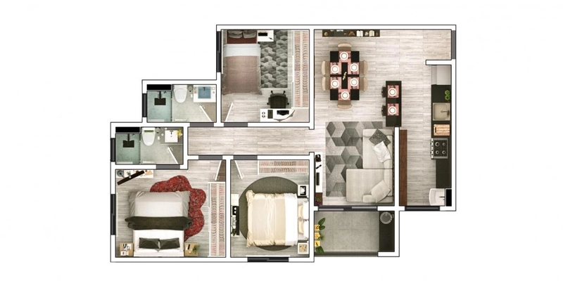 Apartamento para Venda em Vinhedo / SP no bairro Santa Claudina: 23ª foto da galeria de imagens do imóvel