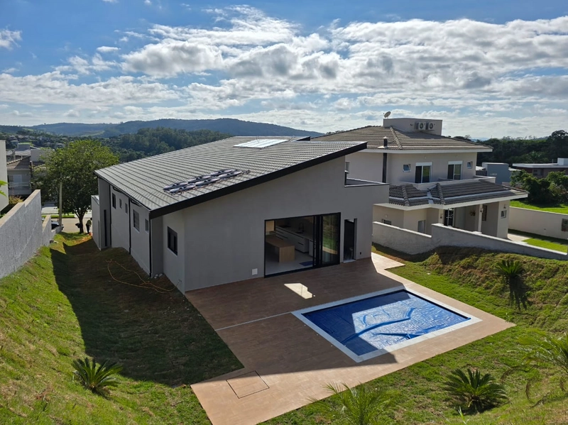 Casa novíssima e térrea à venda no Residencial Villagio Paradiso – Itatiba: 1ª foto da galeria de imagens do imóvel