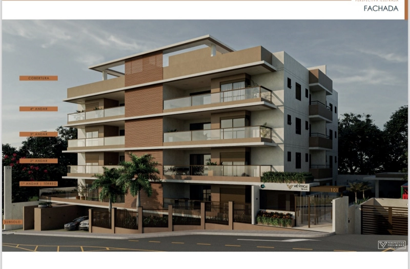 Apartamento Alto Padrão cobertura nova à venda em Vinhedo - 03 suítes - 03 vagas: 1ª foto da galeria de imagens do imóvel