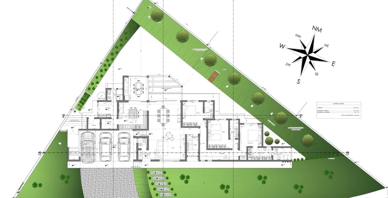 Terreno plano de esquina com 855 m² a venda no Condomínio Villagio Paradiso em I: 6ª foto da galeria de imagens do imóvel