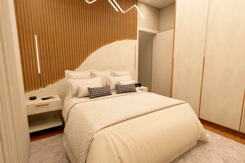 Apartamento 2 suítes no Centro de Tijucas: 5ª foto da galeria de imagens do imóvel