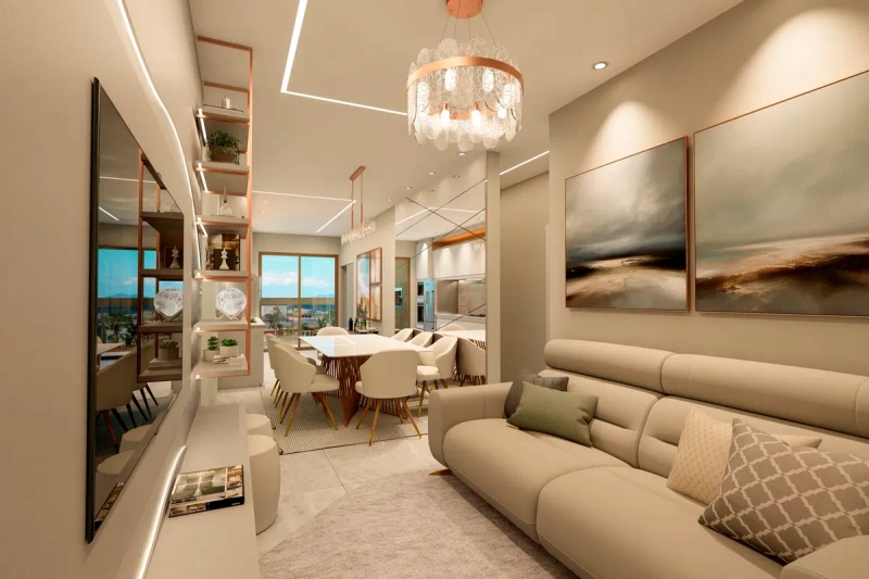 Apartamento 2 suítes no Centro de Tijucas: 7ª foto da galeria de imagens do imóvel