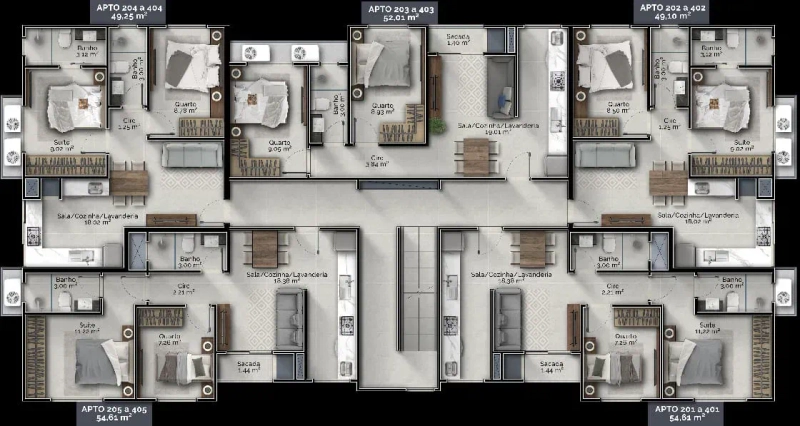 Apartamento 2 dormitórios, melhor preço de ijucas: 7ª foto da galeria de imagens do imóvel