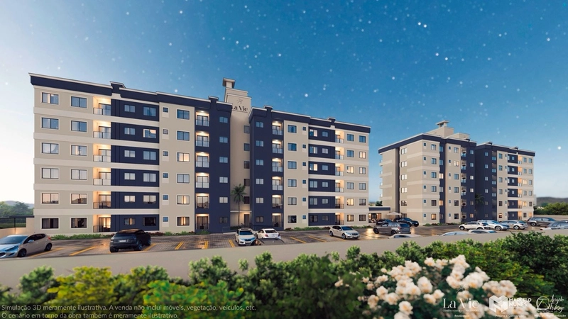 Apartamento com 2 dormitórios sendo 1 suíte e 1 vaga de garagem: 6ª foto da galeria de imagens do imóvel