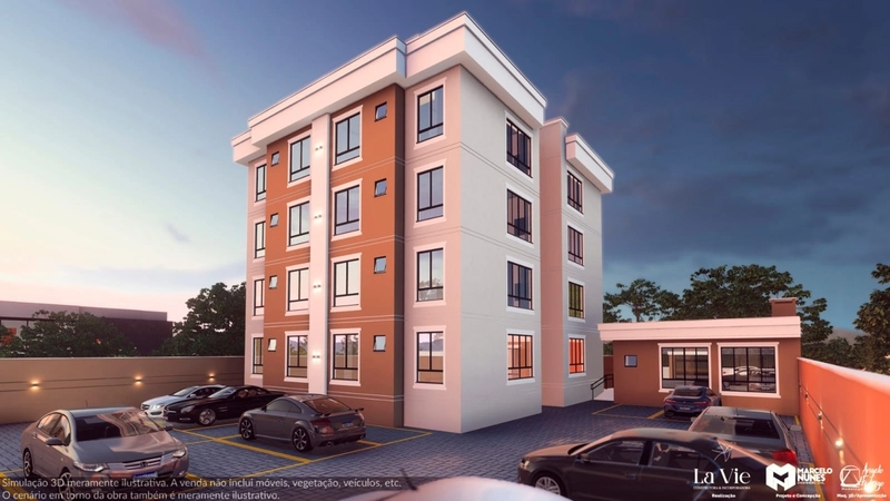 Apartamento de 2 dormitórios e 1 vaga de garagem: 5ª foto da galeria de imagens do imóvel