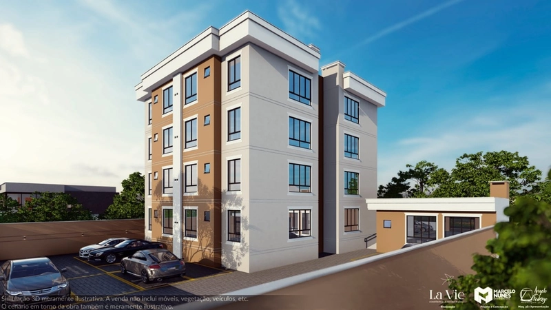 Apartamento de 2 dormitórios e 1 vaga de garagem: 4ª foto da galeria de imagens do imóvel