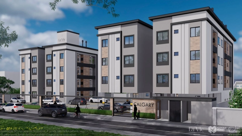 Apartamento de 2 dormitórios e 1 vaga