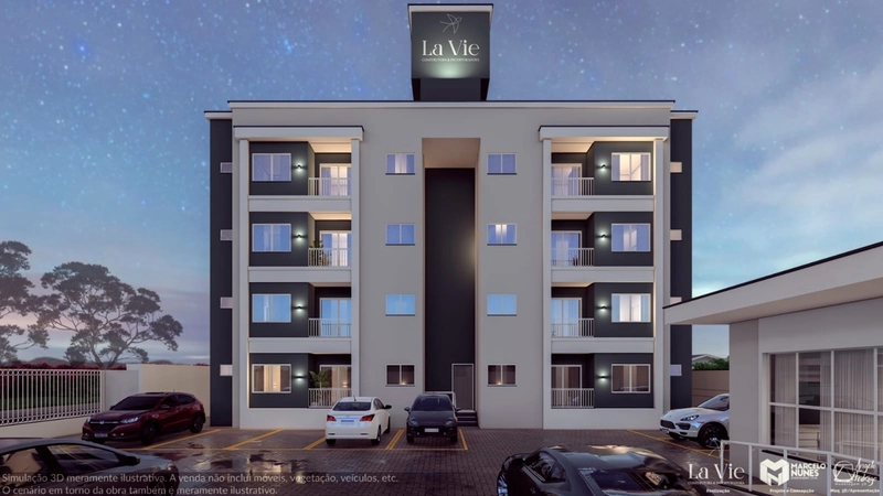 Apartamento com 2 dormitórios sendo 1 suíte com 1 vaga: 4ª foto da galeria de imagens do imóvel