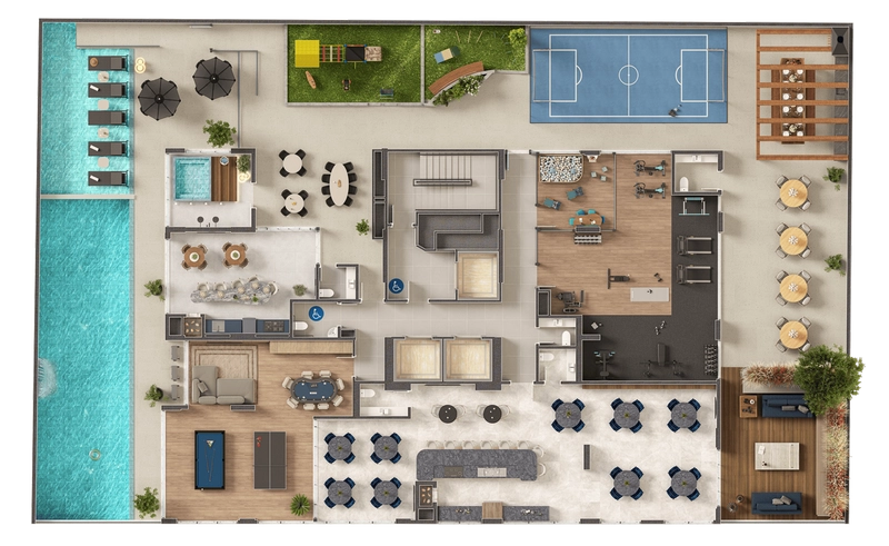 2 suítes com a melhor forma de pagamento de Perequê: 18ª foto da galeria de imagens do imóvel