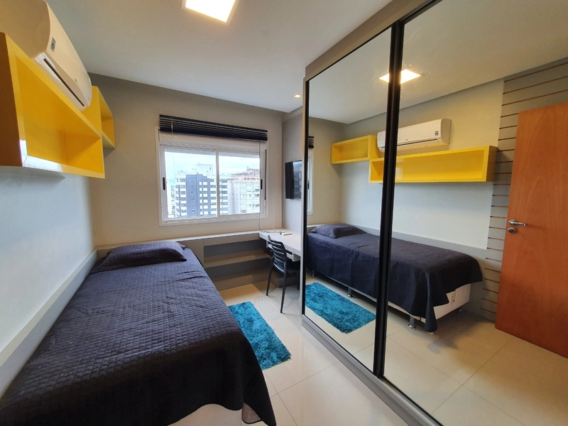 APTO 12° ANDAR 3 DORMS., 2 VAGAS ESTAC.,  DECORADO VISTA MAR: 10ª foto da galeria de imagens do imóvel