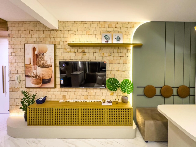 Lindo Foft mobiliado e decorado: 16ª foto da galeria de imagens do imóvel