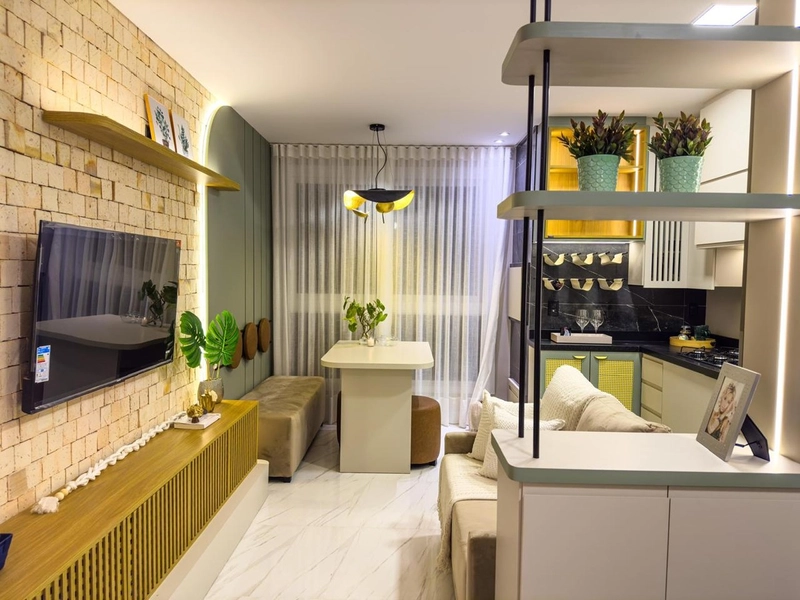 Lindo Foft mobiliado e decorado: 24ª foto da galeria de imagens do imóvel