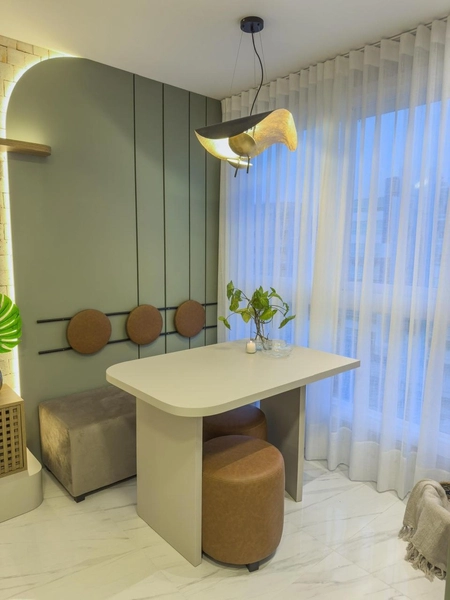 Lindo Foft mobiliado e decorado: 9ª foto da galeria de imagens do imóvel