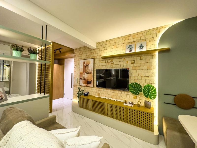 Lindo Foft mobiliado e decorado: 18ª foto da galeria de imagens do imóvel