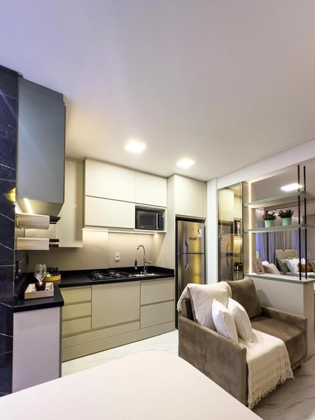 Lindo Foft mobiliado e decorado: 13ª foto da galeria de imagens do imóvel