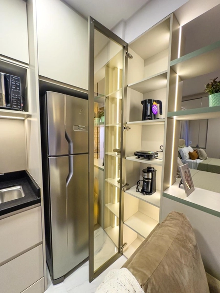 Lindo Foft mobiliado e decorado: 10ª foto da galeria de imagens do imóvel