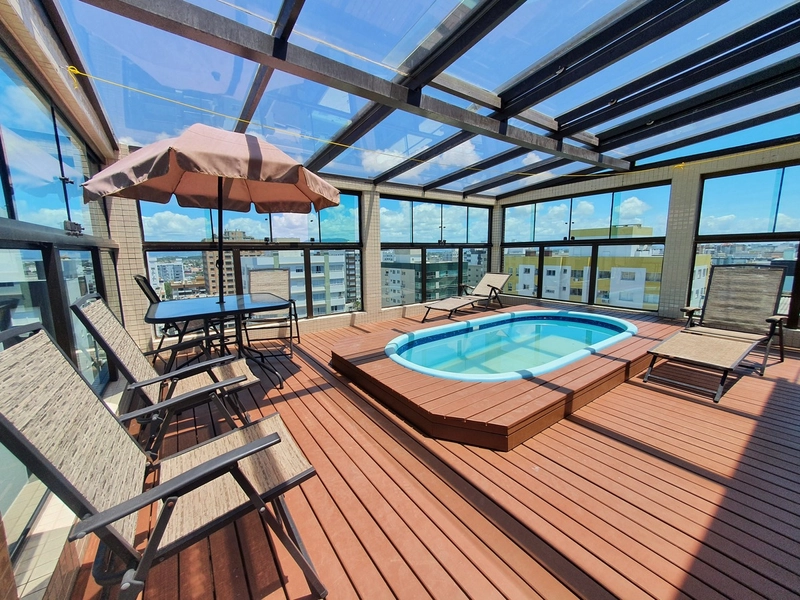 BELÍSSIMA COBERTURA 240M² ÁREA FRENTE MAR E PRAÇA BASSANI: 4ª foto da galeria de imagens do imóvel