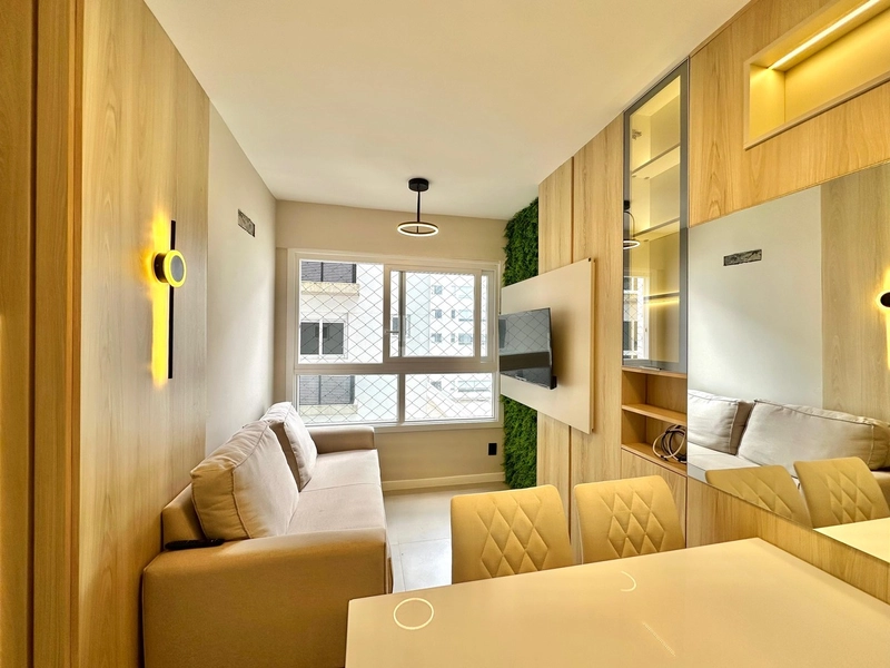 Apartamento mobiliado e decorado no Bairro Navegantes