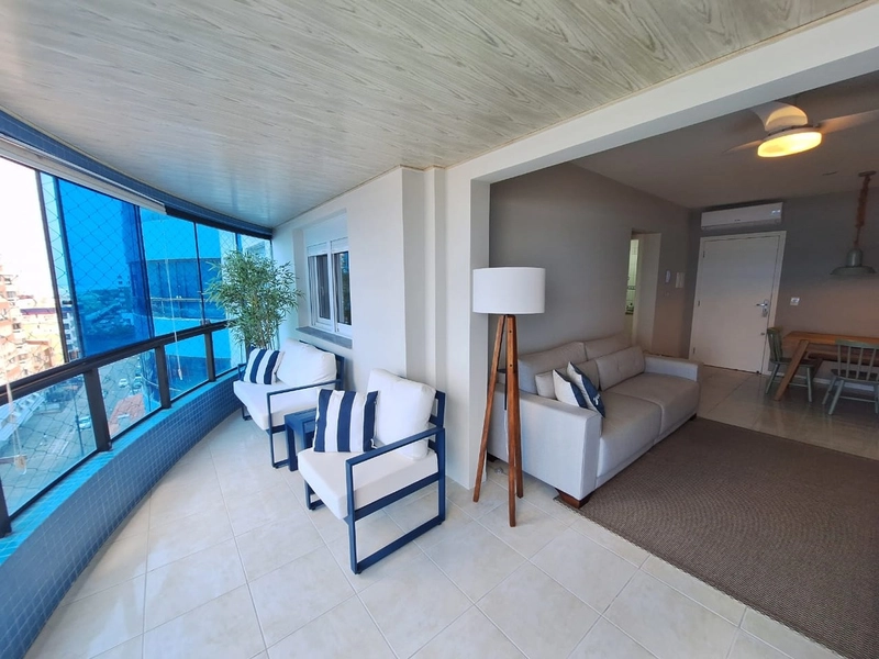 VISTA ESPETACULAR !! APTO SACADÃO FRENTE MAR  , NO CENTRO DE CAPÃO: 4ª foto da galeria de imagens do imóvel