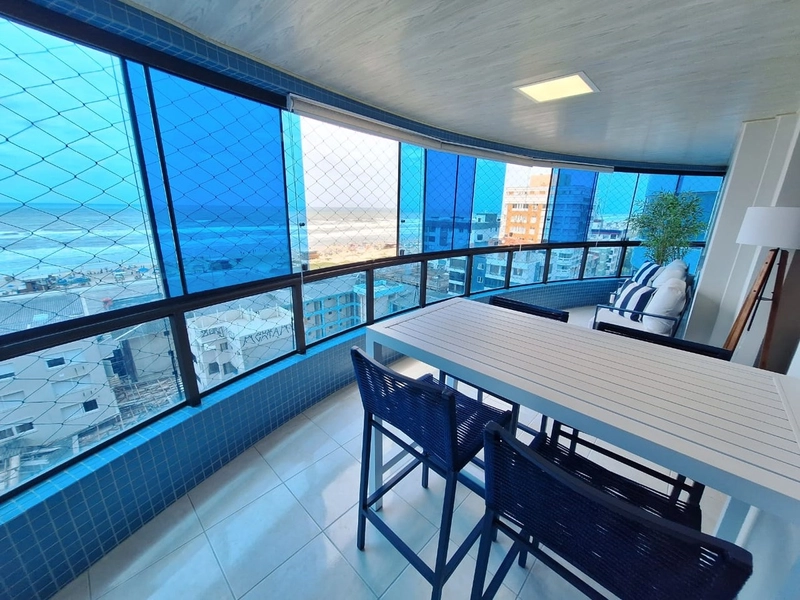 VISTA ESPETACULAR !! APTO SACADÃO FRENTE MAR  , NO CENTRO DE CAPÃO: 3ª foto da galeria de imagens do imóvel