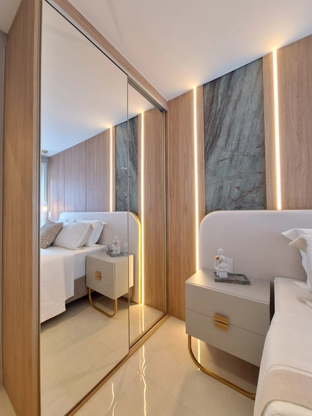 APTO  FINAMENTE DECORADO !! 14º ANDAR, VISTA ESPETACULAR: 4ª foto da galeria de imagens do imóvel