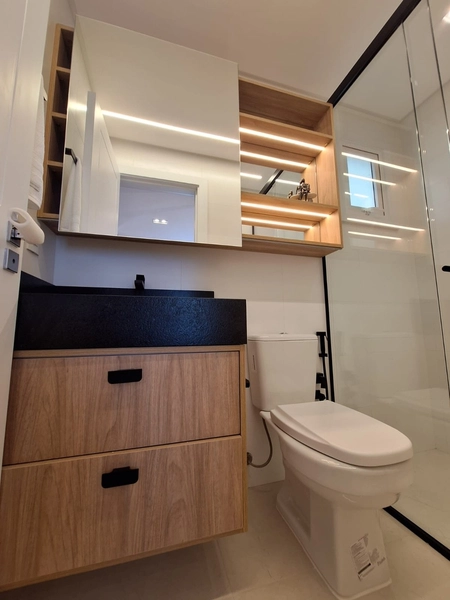 APTO  FINAMENTE DECORADO !! 14º ANDAR, VISTA ESPETACULAR: 24ª foto da galeria de imagens do imóvel