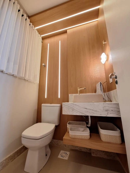 APTO FRENTE PRAÇA DECORADO , BOX DUPLO , Á 1 QUADRA DO MAR: 33ª foto da galeria de imagens do imóvel