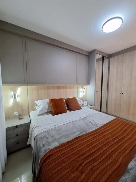 APTO FRENTE PRAÇA DECORADO , BOX DUPLO , Á 1 QUADRA DO MAR: 7ª foto da galeria de imagens do imóvel