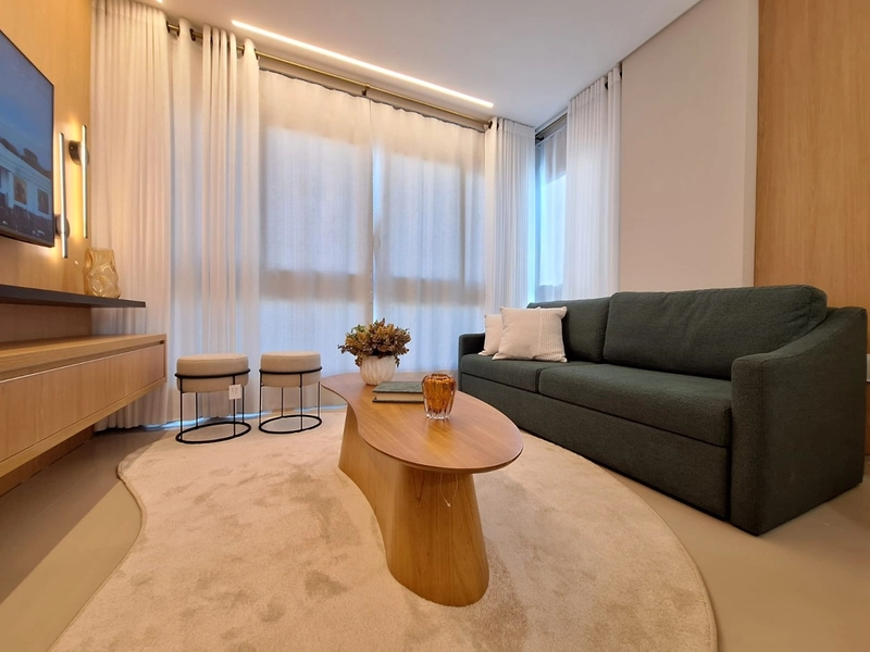 APTO FRENTE PRAÇA DECORADO , BOX DUPLO , Á 1 QUADRA DO MAR: 25ª foto da galeria de imagens do imóvel