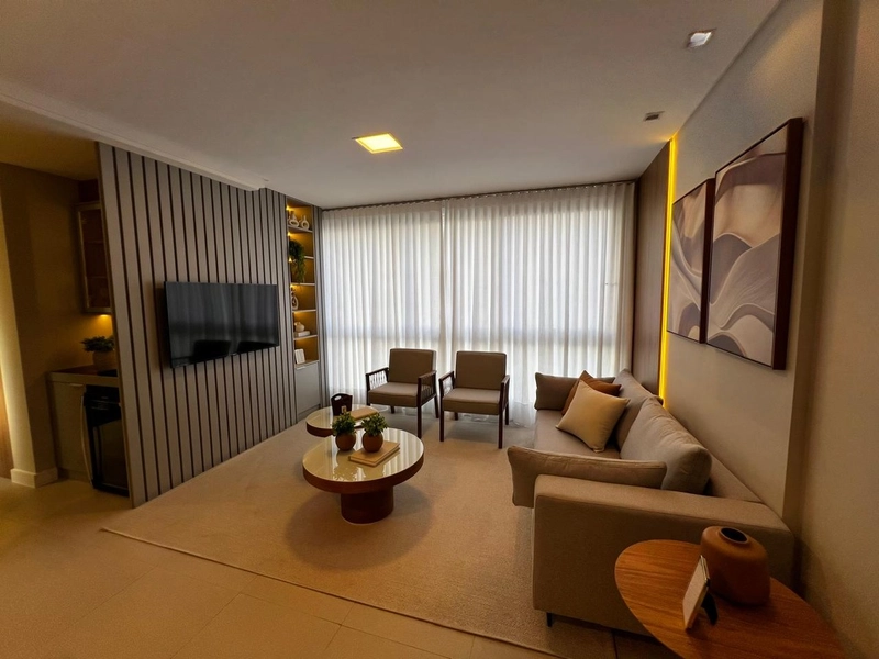 Apartamento ao lado de Praça e pouco metros do mar: 4ª foto da galeria de imagens do imóvel