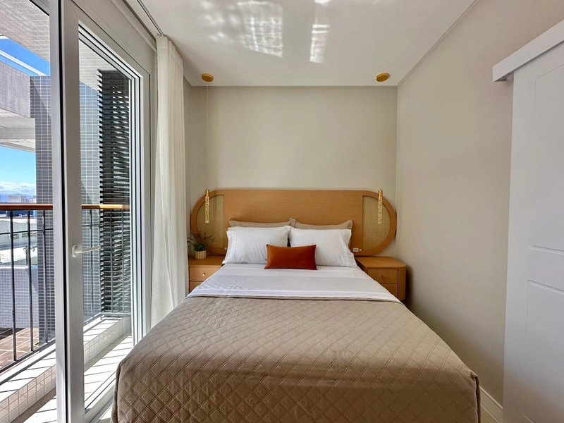 Apartamento mobiliado e decorado de frente: 31ª foto da galeria de imagens do imóvel