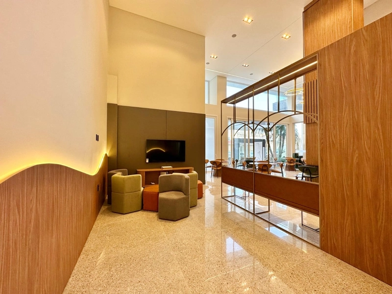 Apartamento mobiliado e decorado de frente: 14ª foto da galeria de imagens do imóvel