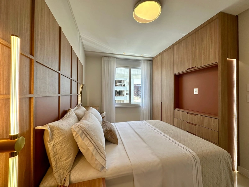 Apartamento mobiliado e decorado de frente: 42ª foto da galeria de imagens do imóvel