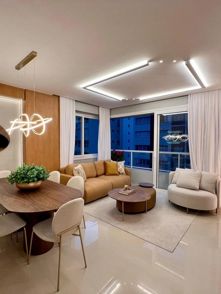 APARTAMENTO MOBILIADO E DECORADO EM ANDAR ALTO: 3ª foto da galeria de imagens do imóvel