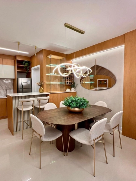 APARTAMENTO MOBILIADO E DECORADO EM ANDAR ALTO: 4ª foto da galeria de imagens do imóvel