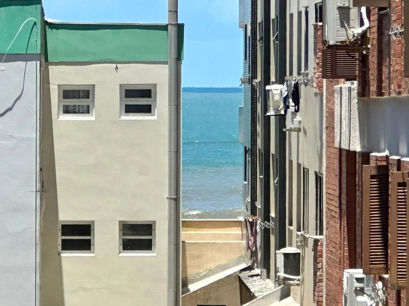APARTAMENTO MOBILIADO NO 4º ANDAR COM VISTA PARA O MAR: 4ª foto da galeria de imagens do imóvel